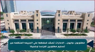 مطلوبون دوليون.. الإمارات تصعّد ضغطها على الجريمة المنظمة عبر تسليم مطلوبين لفرنسا وبلجيكا